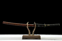 Obsidian Strike - Katana Forjada a Mao em Aco alto carbono