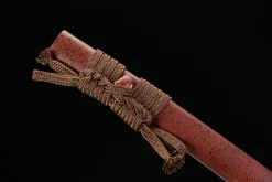 Alternative view of Scarlet Dusk - Katana Forjada a Mao em Aco alto carbono