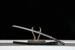 Alternative view of Celestial Jade - Katana Forjada a Mao em Aco artesanal forjado a mao