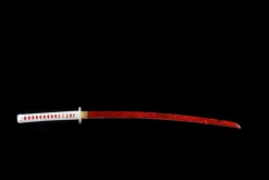 Bone-Searing Lotus - Katana Forjada a Mao em Aco carbono 1045