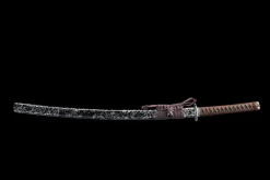Alternative view of City's Ruin - Katana Forjada a Mao em Aco carbono 1045