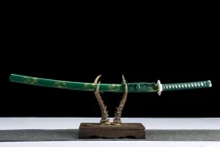 Alternative view of Cloud Cleaver - Katana Forjada a Mao em Aco carbono 1045