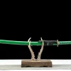 Jade Hunt - Katana Forjada a Mao em Aco carbono 1045