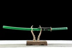Jade Hunt - Katana Forjada a Mao em Aco carbono 1045