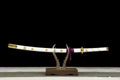 White Celestial - Katana Forjada a Mao em Aco carbono 1045