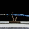 Azure Storm - Katana Forjada a Mao em Aco carbono 1065