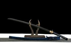 Black Dragon - Katana Forjada a Mao em Aco carbono 1065