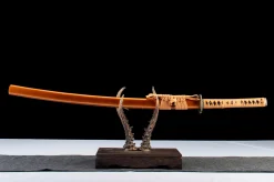 Alternative view of Corte Sem Rastro - Katana Forjada a Mao em Aco carbono 1065