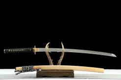 Alternative view of Dark Star - Katana Forjada a Mao em Aco carbono 1065