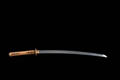 Alternative view of Fronteira Sagrada - Katana Forjada a Mao em Aco carbono 1065