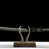 Ink Blossom - Katana Forjada a Mao em Aco carbono 1065