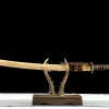 Jade Radiance - Katana Forjada a Mao em Aco carbono 1065