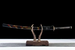 Lâmina da Compaixão - Katana Forjada a Mao em Aco carbono 1065