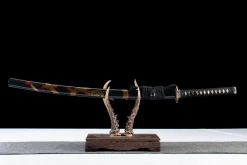 Alternative view of Lâmina da Compaixão - Katana Forjada a Mao em Aco carbono 1065