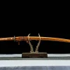 Obsidian Inferno - Katana Forjada a Mao em Aco carbono 1065