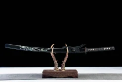 Alternative view of Paz Guerreira - Katana Forjada a Mao em Aco carbono 1065