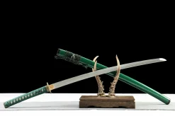 Alternative view of Sacred Wood - Katana Forjada a Mao em Aco carbono 1065