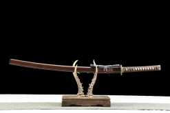 Silent Edge - Katana Forjada a Mao em Aco carbono 1065