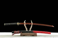 Alternative view of Sky Cleaver - Katana Forjada a Mao em Aco carbono 1065