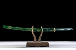 Steel Fury - Katana Forjada a Mao em Aco carbono 1065