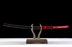 Steel Shadow - Katana Forjada a Mao em Aco carbono 1065