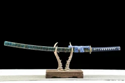 Flowing Light - Katana Forjada a Mao em Aco carbono