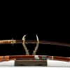 Ember Pattern - Katana Forjada a Mao em Aco Damasco