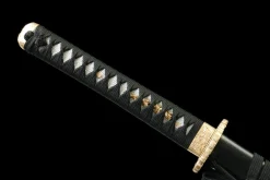 Alternative view of Ink Dragon - Katana Forjada a Mao em Aco Damasco