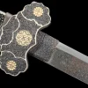 Damascus Iron - Chinese Dao Forjada a Mao em Aco Damasco premium