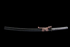 Alternative view of Autumn Moon Chill - Katana Forjada a Mao em Aco ferramenta T10