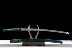 Alternative view of Azure Sky Gilt - Katana Forjada a Mao em Aco ferramenta T10