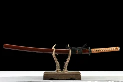 Brown Gleam - Katana Forjada a Mao em Aco ferramenta T10