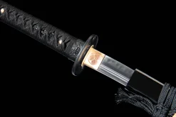 Coração Escarlate - Katana Forjada a Mao em Aco ferramenta T10