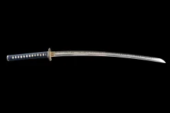 Ink Scale Flowing Light - Katana Forjada a Mao em Aco ferramenta T10