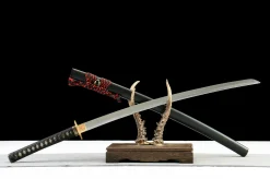 Alternative view of Rising Light - Katana Forjada a Mao em Aco ferramenta T10