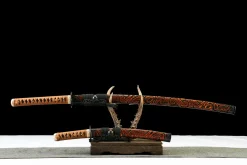 Shadow Carve Set - Katana Forjada a Mao em Aco ferramenta T10