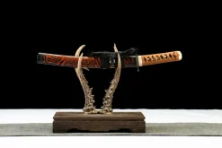 Alternative view of Shadow Carve Set - Katana Forjada a Mao em Aco ferramenta T10