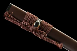 Alternative view of Tempered Ember - Katana Forjada a Mao em Aco ferramenta T10