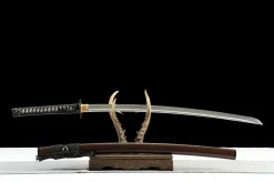 Alternative view of Tempered Star - Katana Forjada a Mao em Aco ferramenta T10