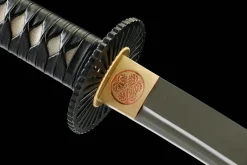 Tempered Thunder - Katana Forjada a Mao em Aco ferramenta T10