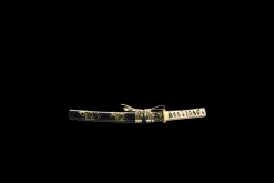 Alternative view of Torn Silk - Tanto Forjada a Mao em Aco carbono 1045
