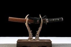 Sandalwood Gold - Tanto Forjada a Mao em Aco ferramenta T10