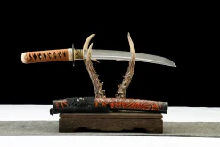 Alternative view of Shadow Carve Tanto - Tanto Forjada a Mao em Aco ferramenta T10