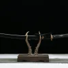Silent Orchid - Wakizashi Forjada a Mao em Aco artesanal forjado a mao