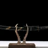 Golden Plume - Wakizashi Forjada a Mao em Aco ferramenta T10