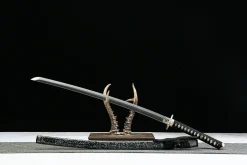 Alternative view of Starlight Radiance - Wakizashi Forjada a Mao em Aco ferramenta T10